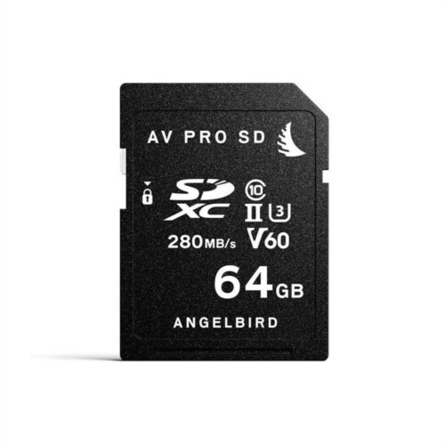 Angelbird SDXC 64GB V60 U3 UHS-II Class10