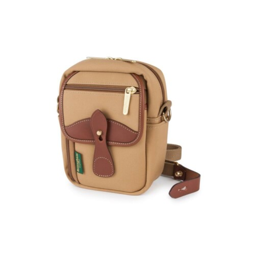 Billingham Stowaway Compact - Khaki Canvas/Tan Leather