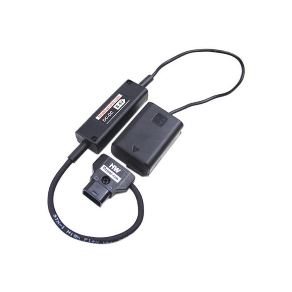 Hawk-Woods LR-16 - Power-Con(m) - Sony A7S Dummy Battery (45 cm)