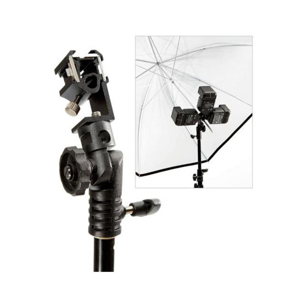 Lastolite Triflash Shoe W/ Umbrella Tilt Head - LL LA2412
