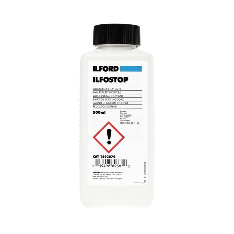 Ilford Ilfostop (Odourless Stop Bath) – 500ml