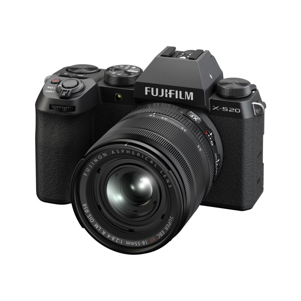 Fujifilm X-S20   XF 18-55mmF2.8-4 R LM OIS - Black