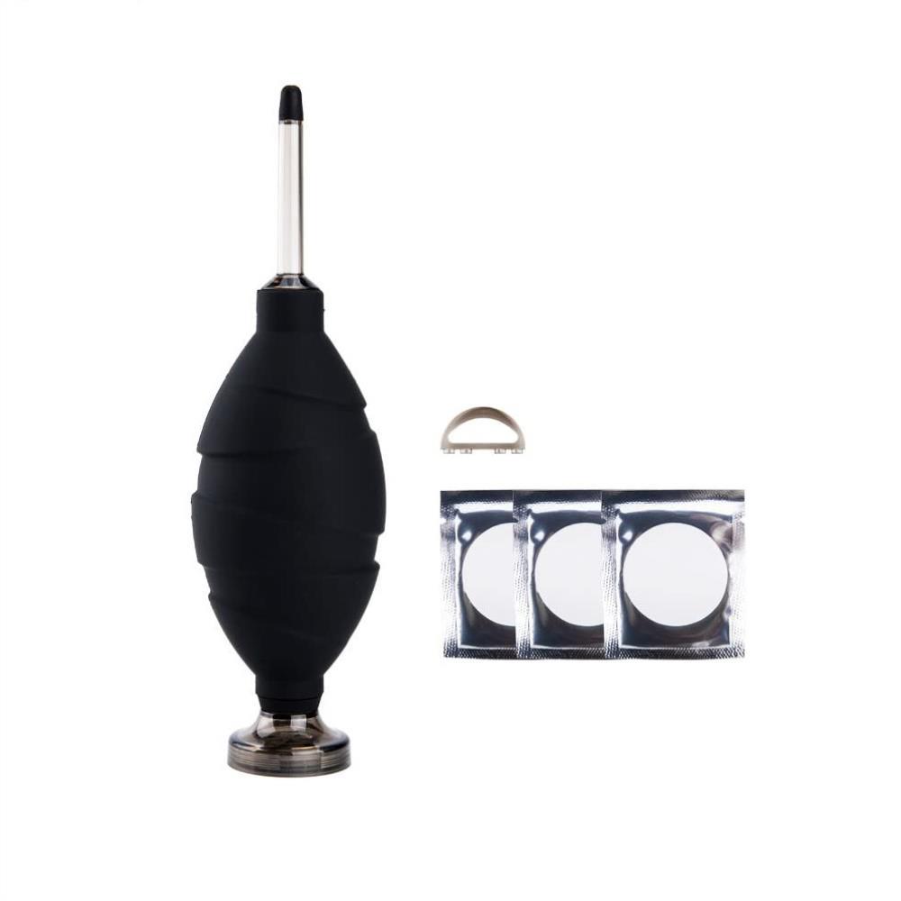 JJC Pompetta in silicone con filtro antipolvere CL-DF1BK