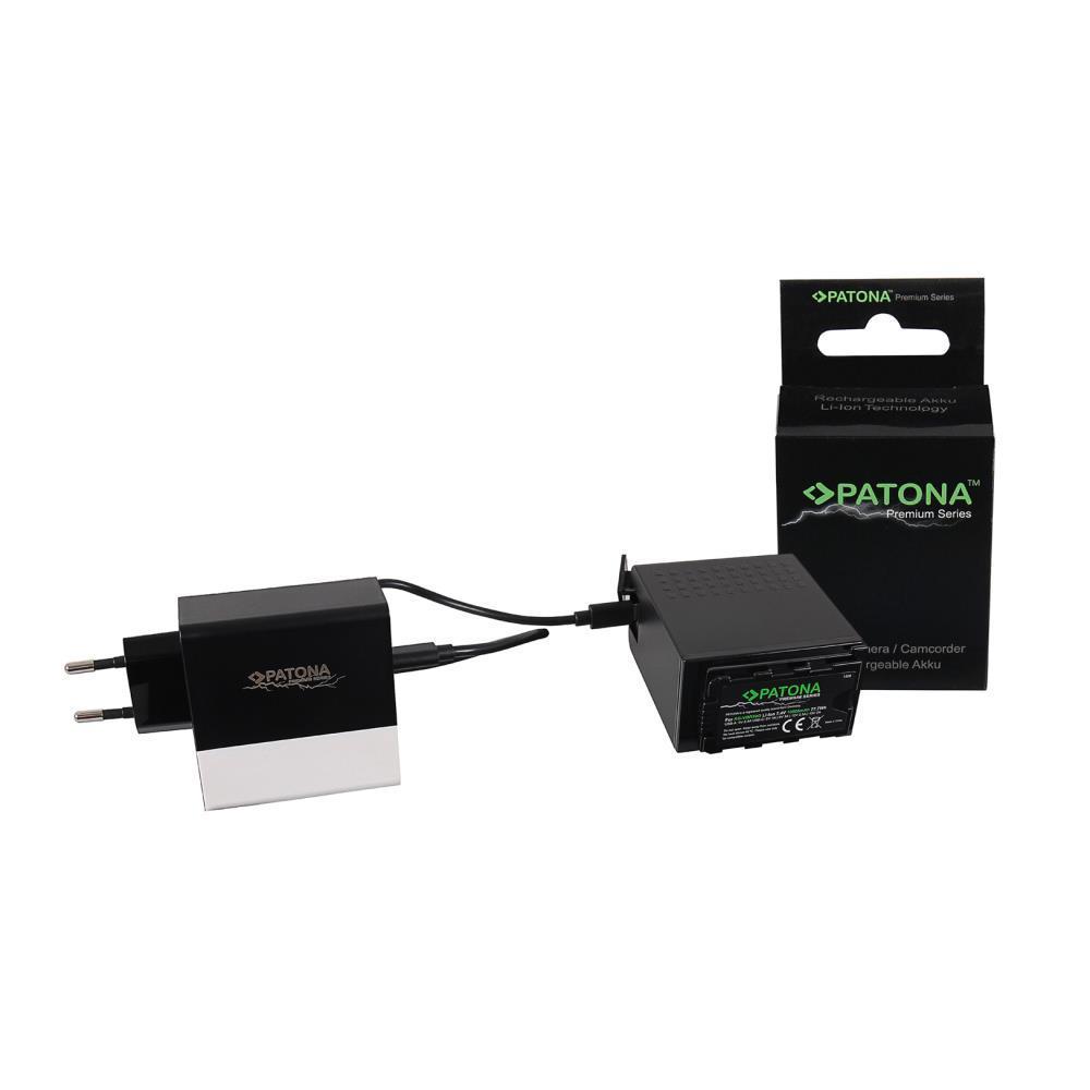 Patona Premium Panasonic AG-VBR89G con USB-C per ricarica PD