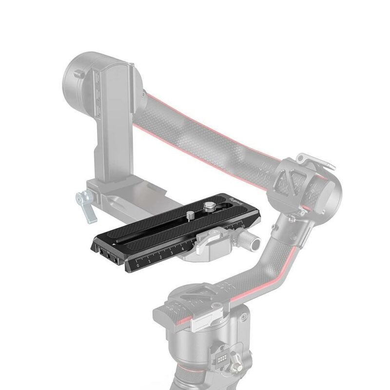SmallRig Manfrotto-Style Quick Release Plate for DJI RS 2/RSC 2/Ronin-S Gimbal