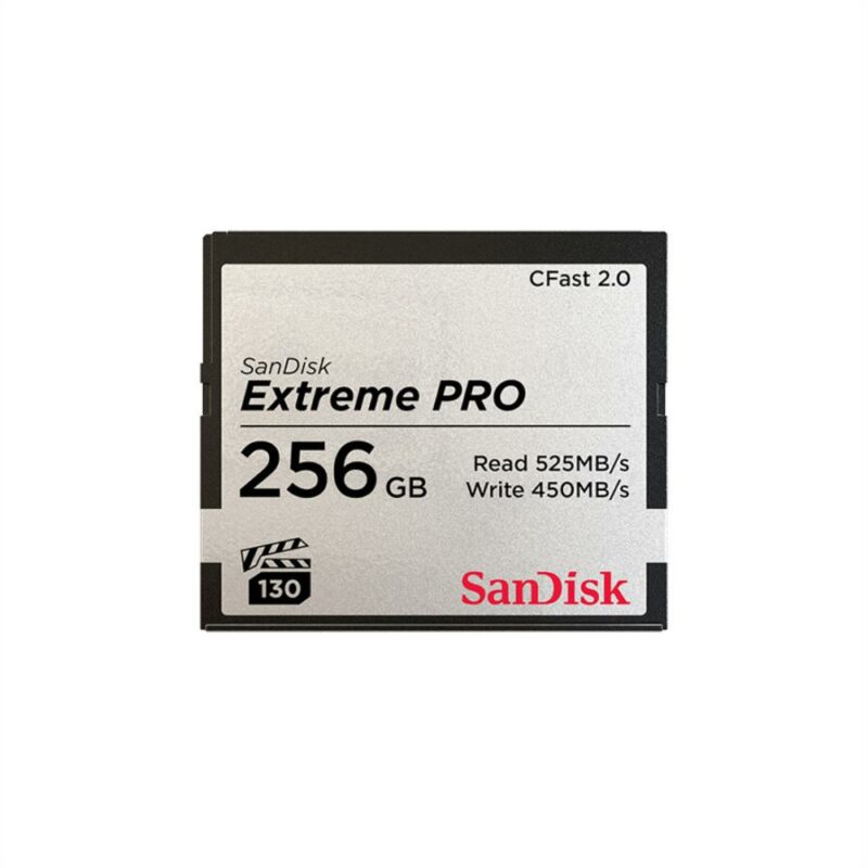 SanDisk 256GB Extreme PRO CFast 2.0 Memory Card