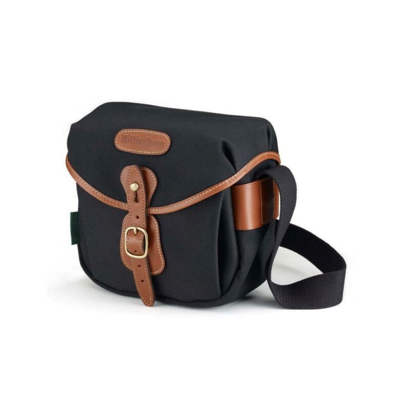 Billingham Borsa Hadley Digital – Black Canvas/Tan Leather