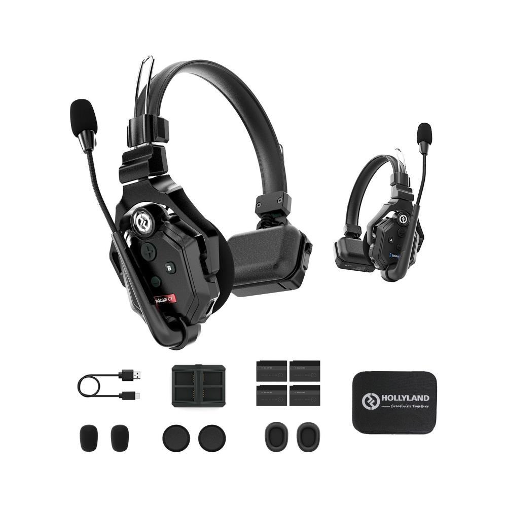 Hollyland Solidcom C1-2S Full-Duplex Wireless DECT Intercom System