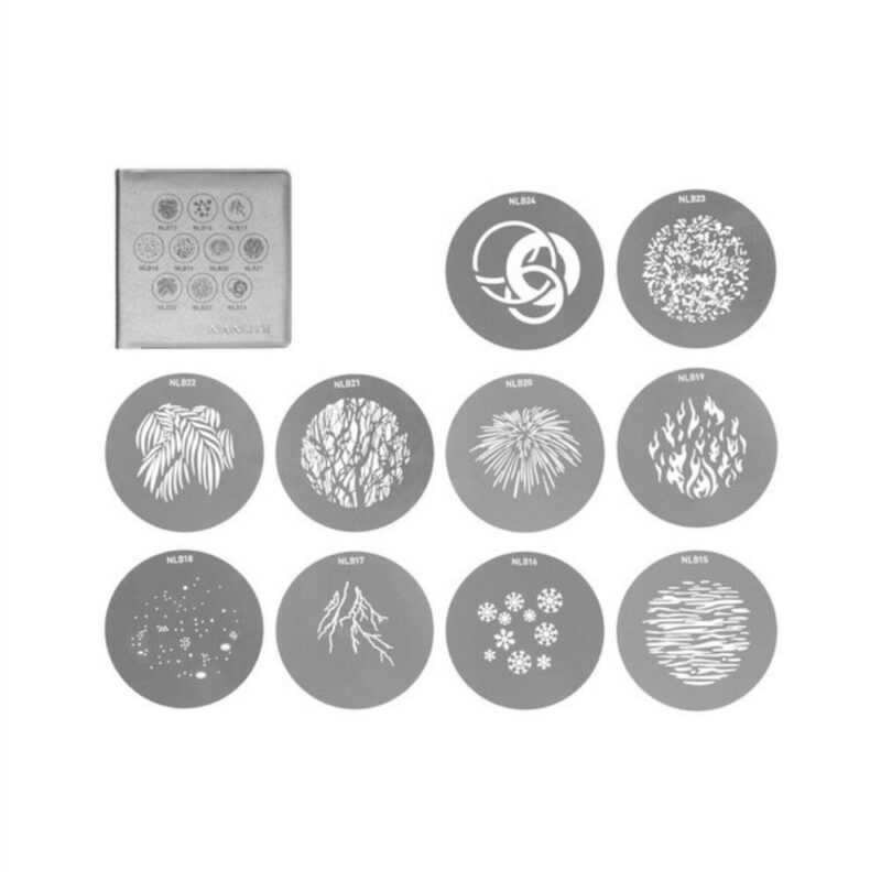 Nanlite Bowens Projection Attachment Gobo Set 2 (10 Gobos)