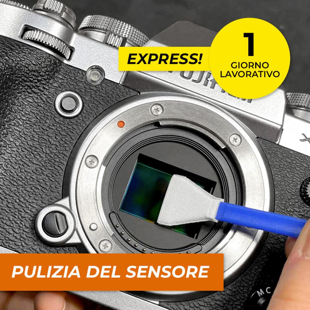 Pulizia del sensore - EXPRESS